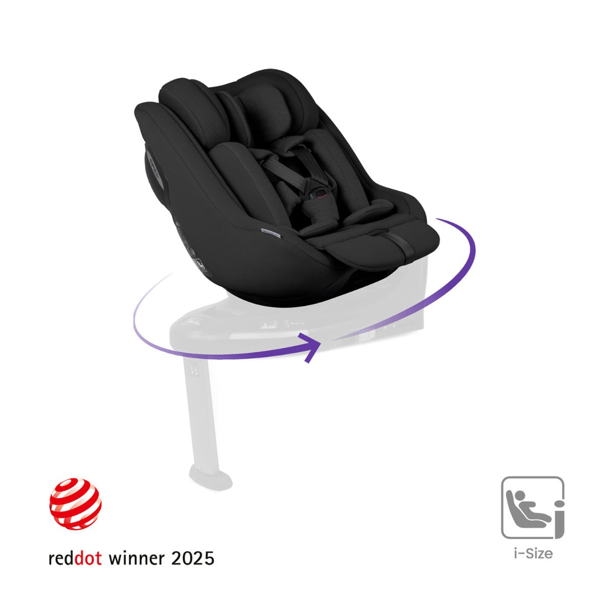 Silver Cross Approach Plus 360 Infant Car Seat - Iconic Black 4