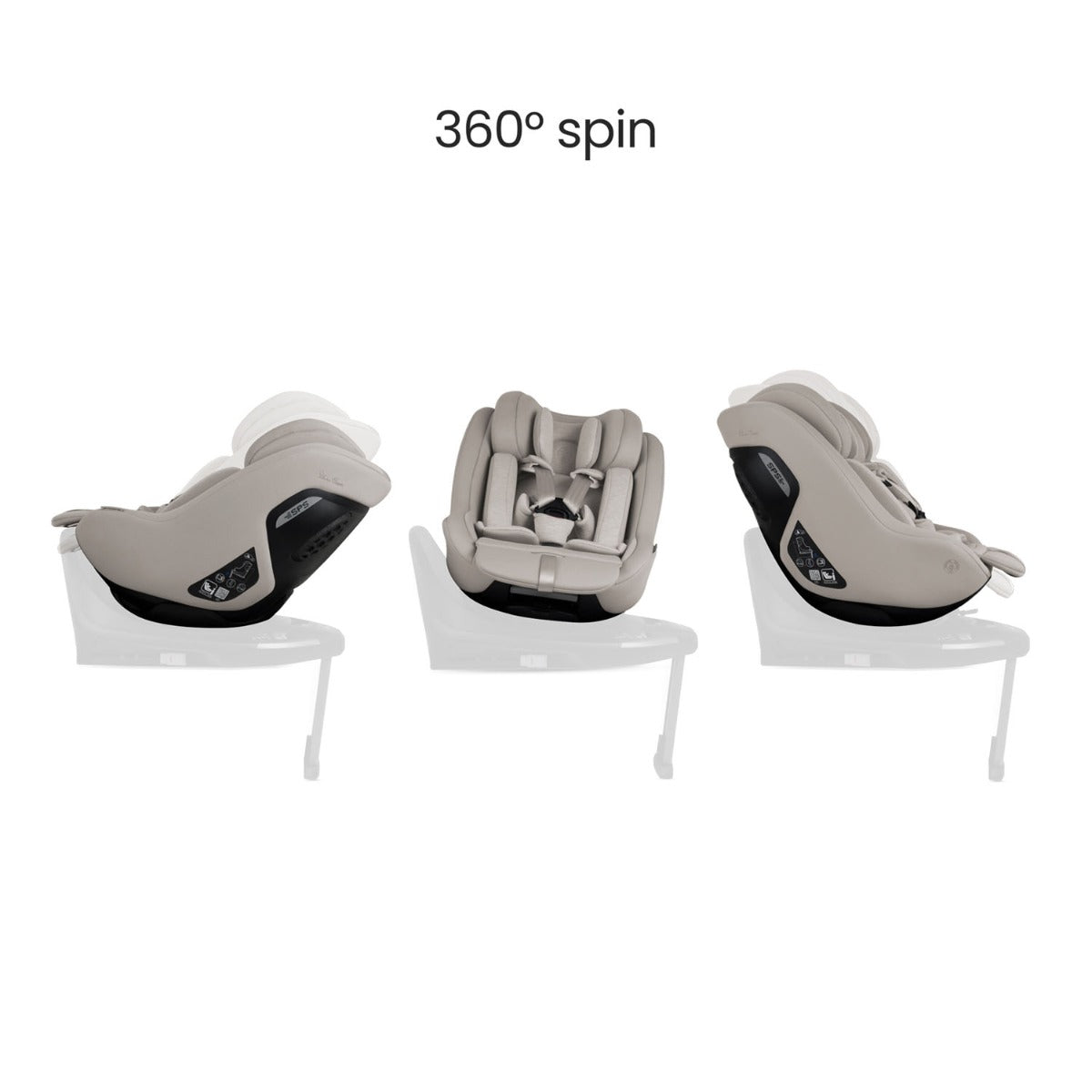 Silver Cross Approach Plus 360 Infant Car Seat - Natural Taupe 9