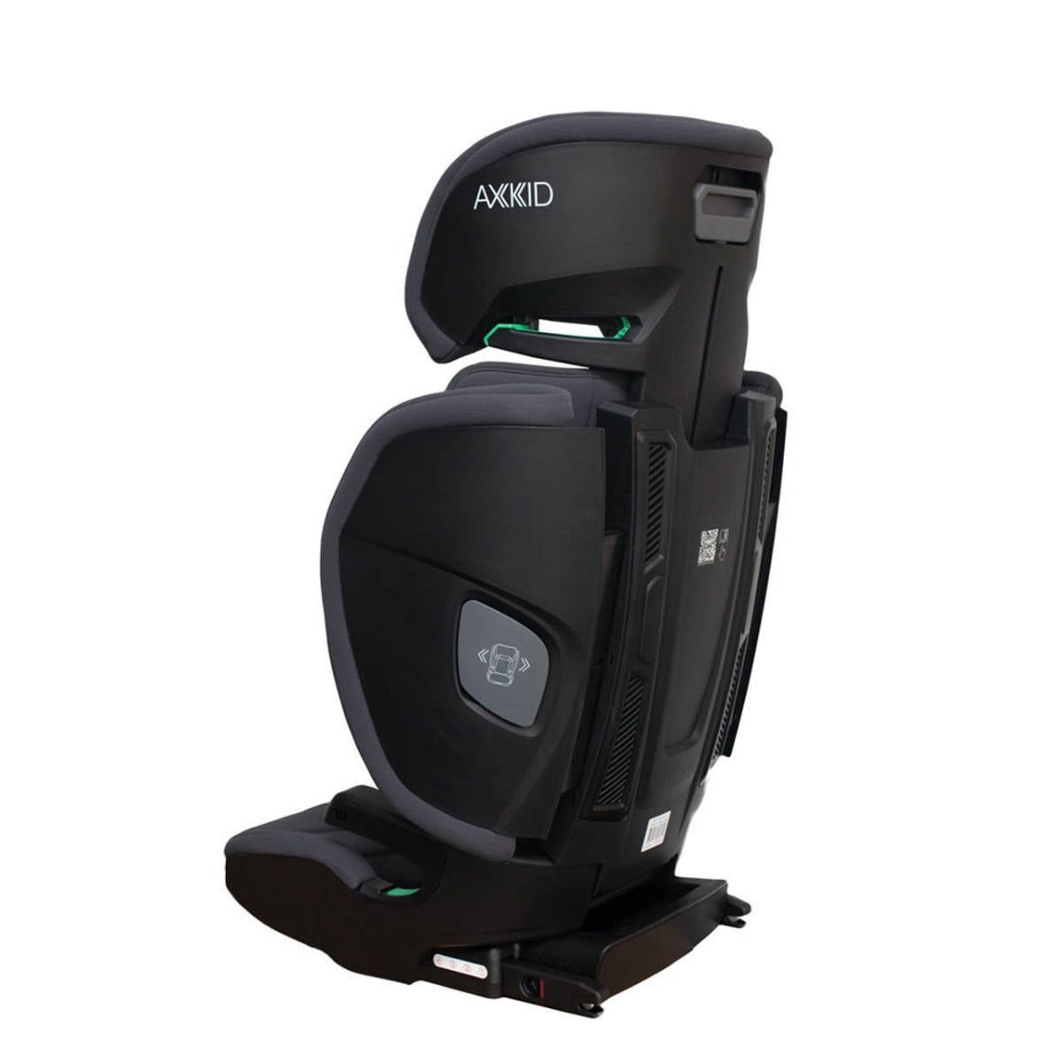 Axkid Nextkid R129 High Back Booster Car Seat - Granite Melange 8