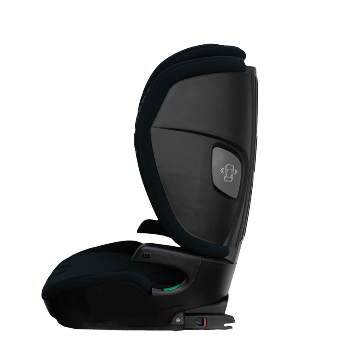 Axkid Nextkid R129 High Back Booster Car Seat - Shell Black 3