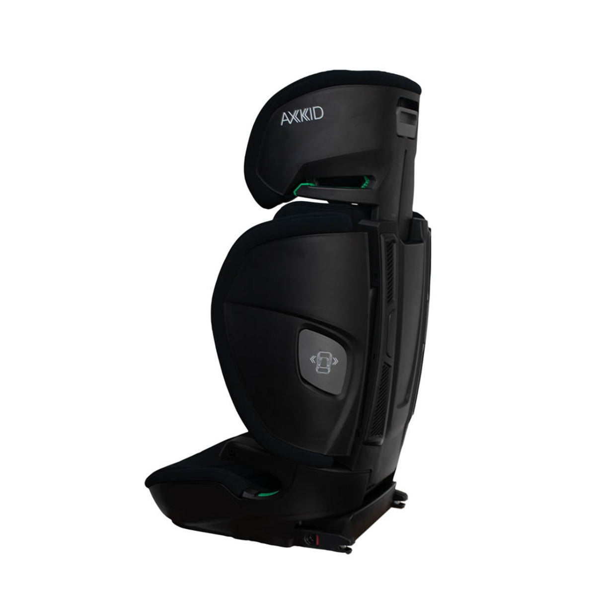 Axkid Nextkid R129 High Back Booster Car Seat - Shell Black 7