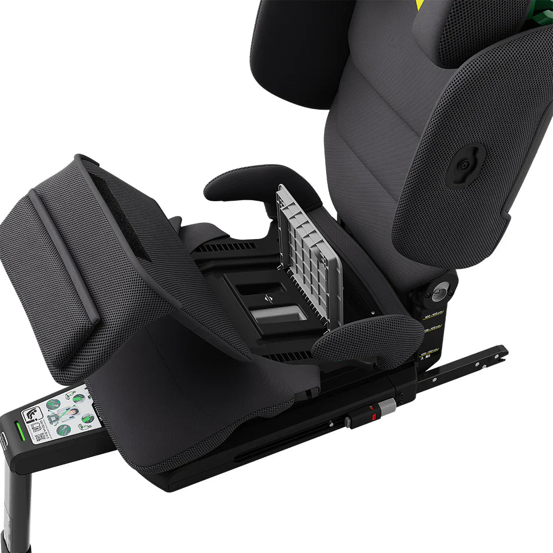 Axkid Up High Back Booster Car Seat - Arctic Mist Grey 4