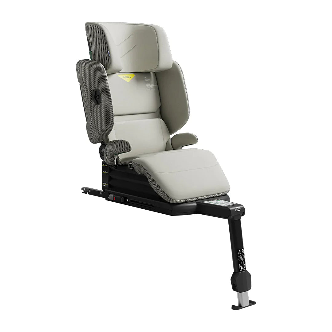 Axkid Up High Back Booster Car Seat - Beachgrass Beige 1