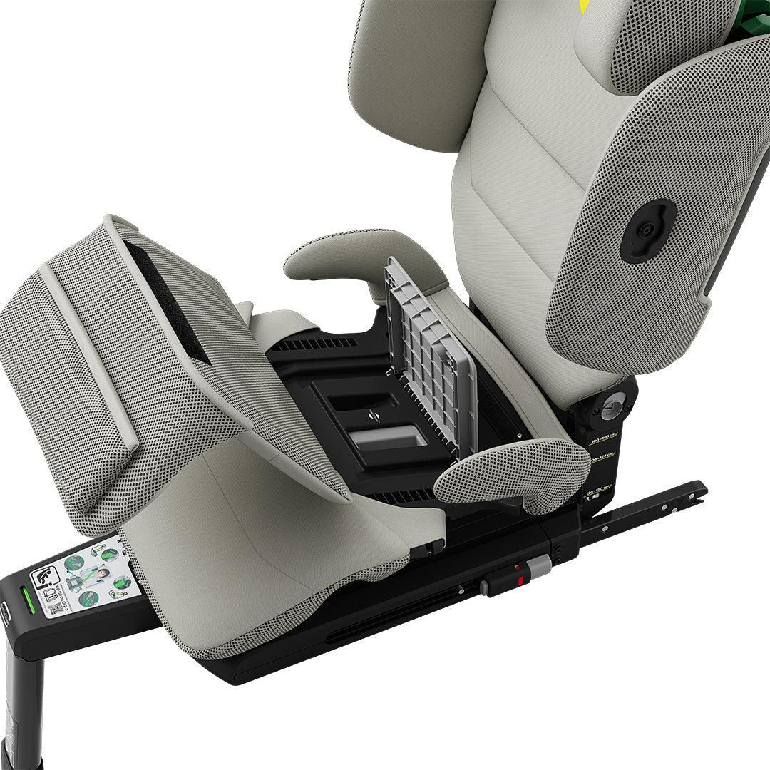 Axkid Up High Back Booster Car Seat - Beachgrass Beige 5