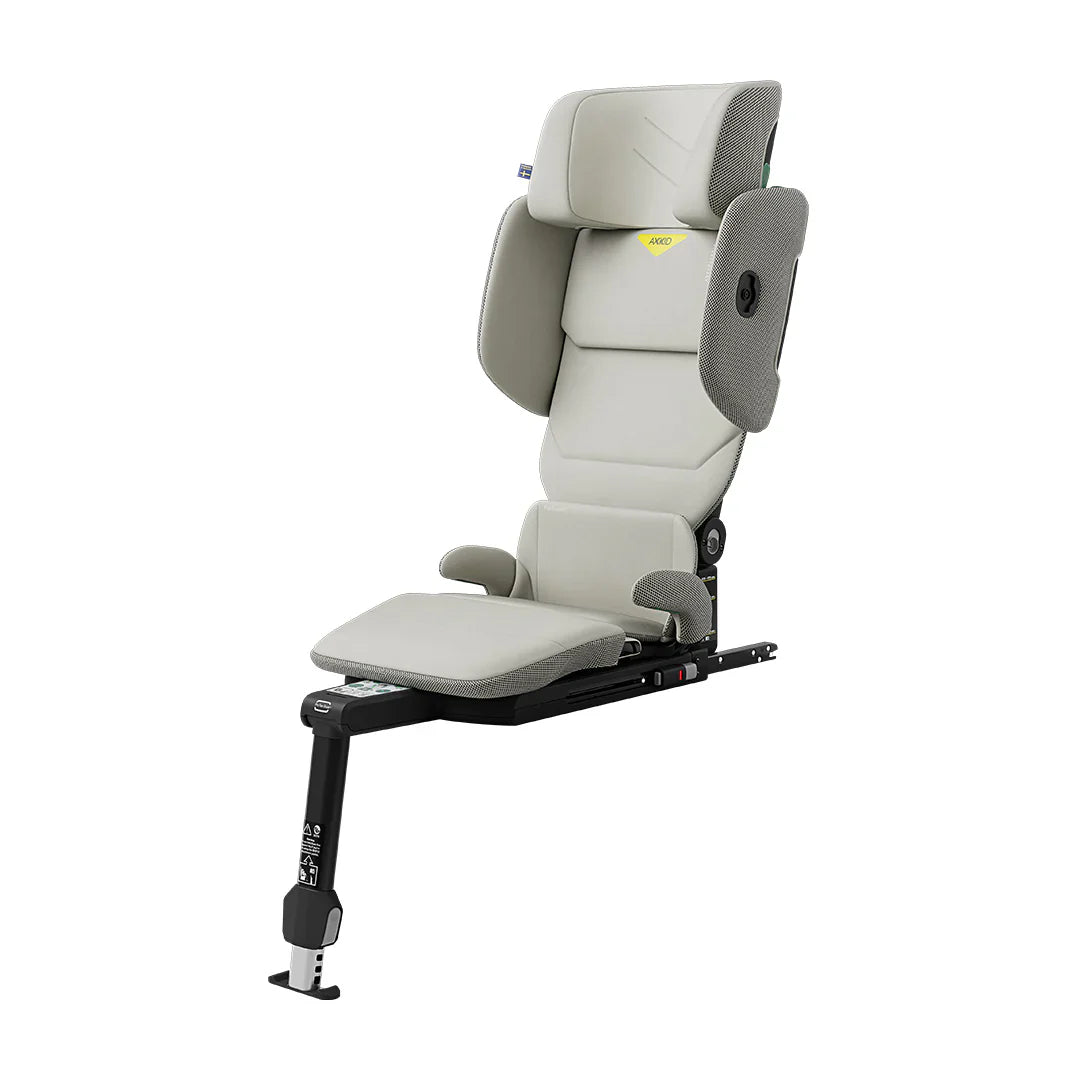 Axkid Up High Back Booster Car Seat - Beachgrass Beige 7