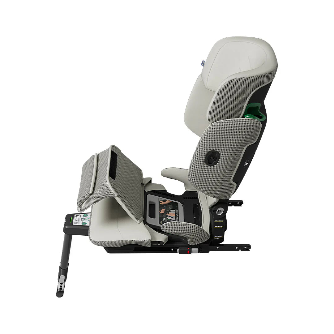 Axkid Up High Back Booster Car Seat - Beachgrass Beige 10