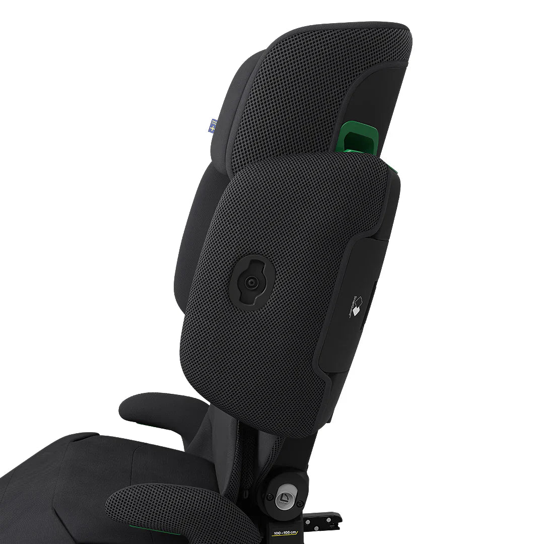 Axkid Up High Back Booster Car Seat - Coastal Storm Black 6