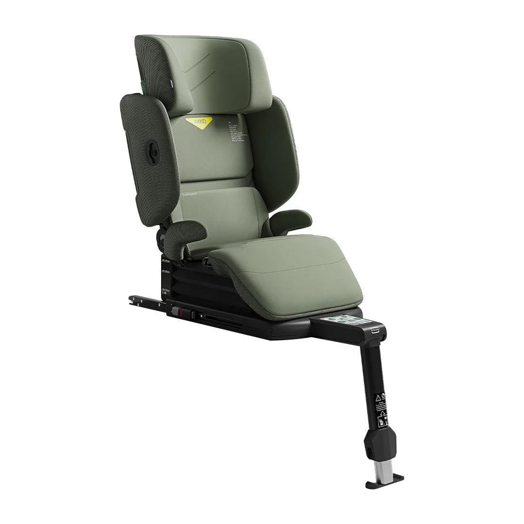 Axkid Up High Back Booster Car Seat - Nordic Bloom Green 1