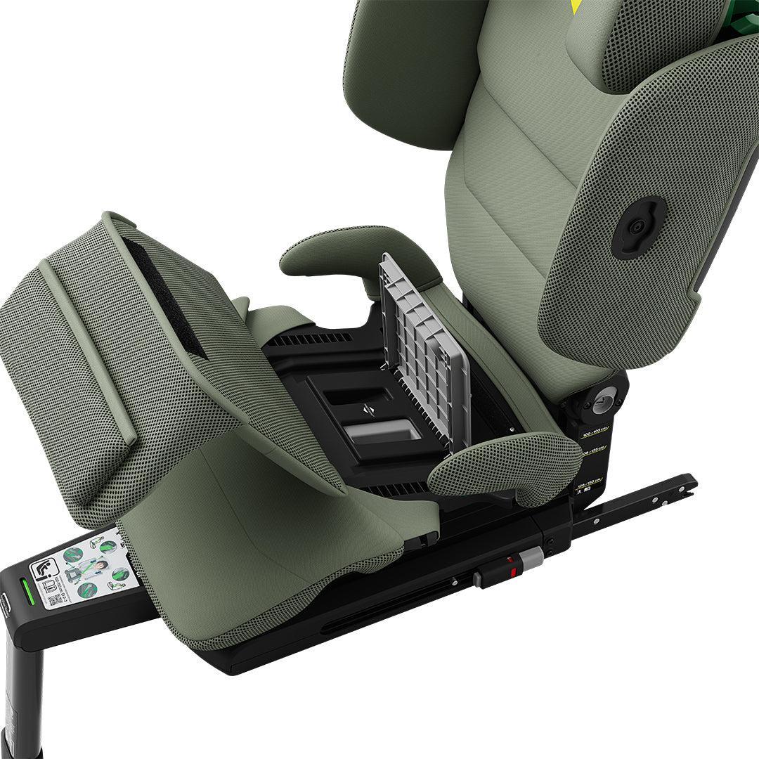 Axkid Up High Back Booster Car Seat - Nordic Bloom Green 8