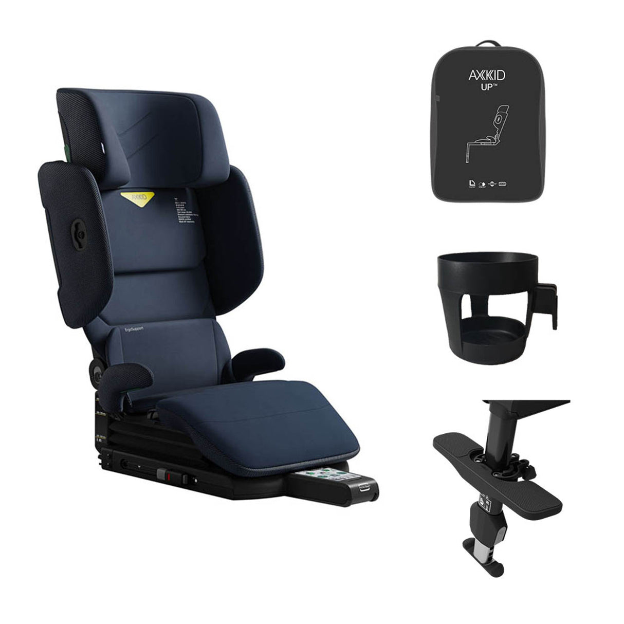 Axkid Up High Back Booster Car Seat - Glacier Lake Blue