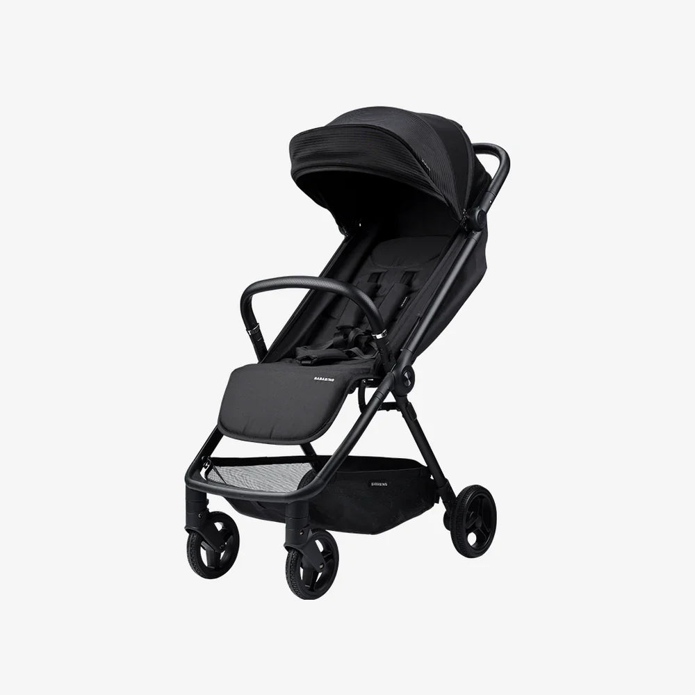 Bababing Auto-Fold Compact Stroller - Black 1