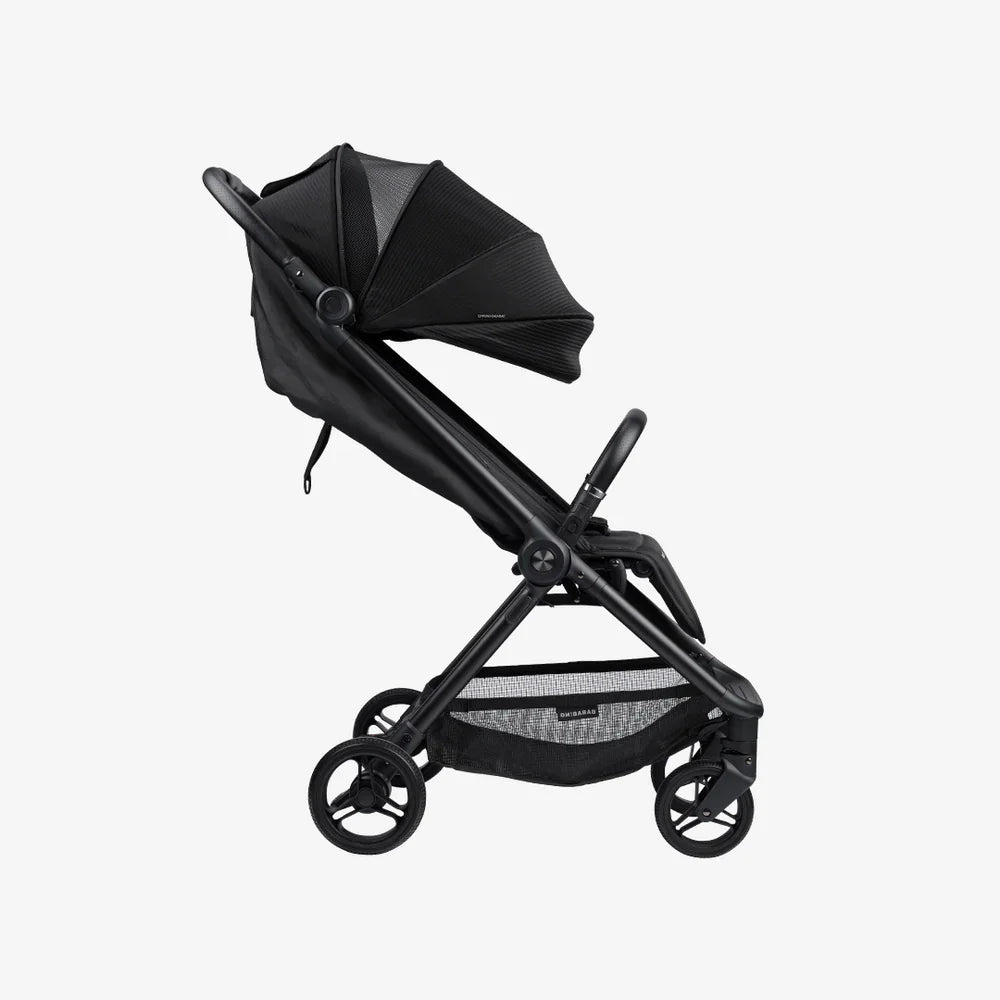 Bababing Auto-Fold Compact Stroller - Black 3