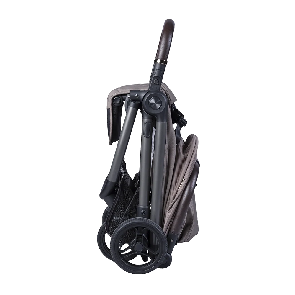Bababing Auto-Fold Compact Stroller - Minky 8