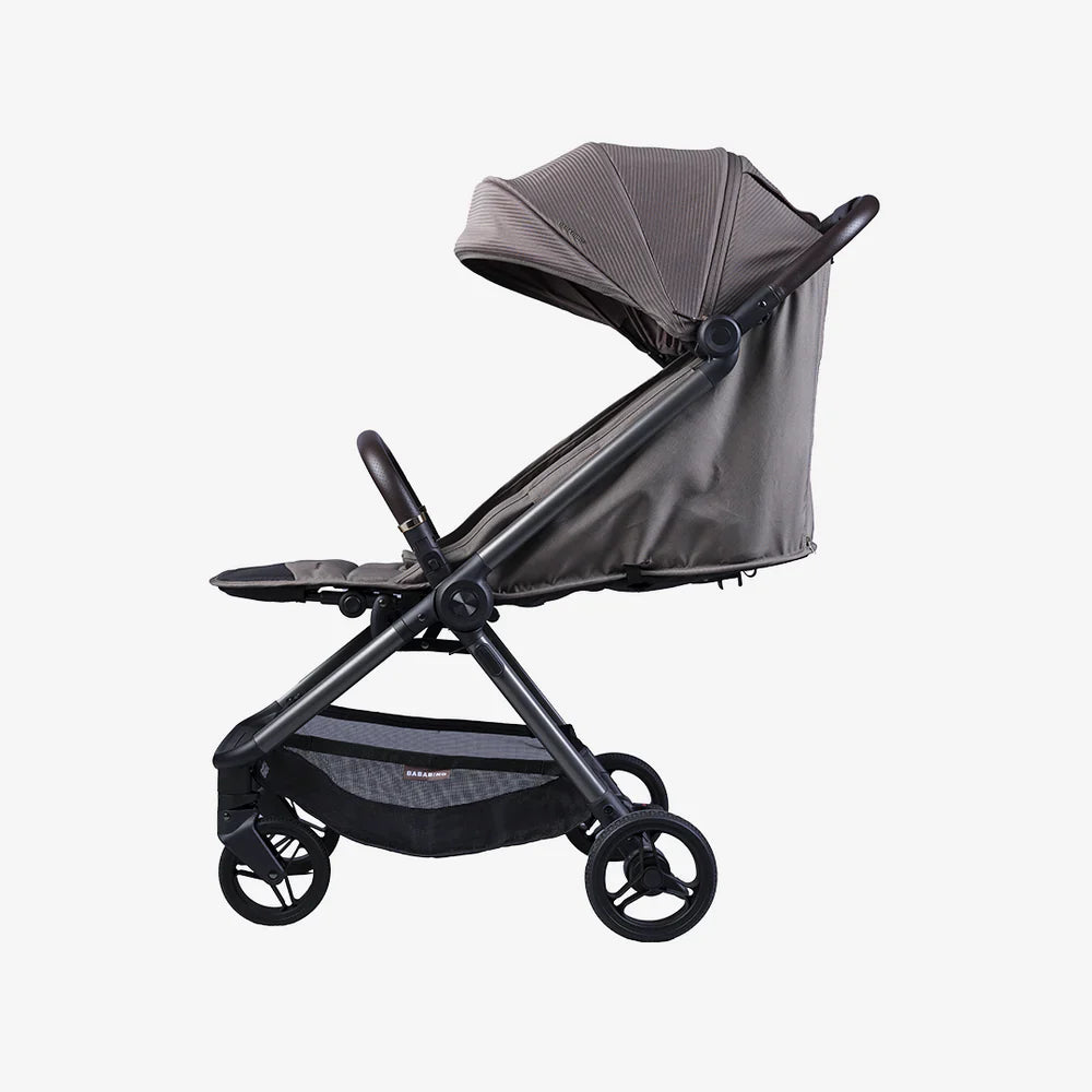 Bababing Auto-Fold Compact Stroller - Minky 4