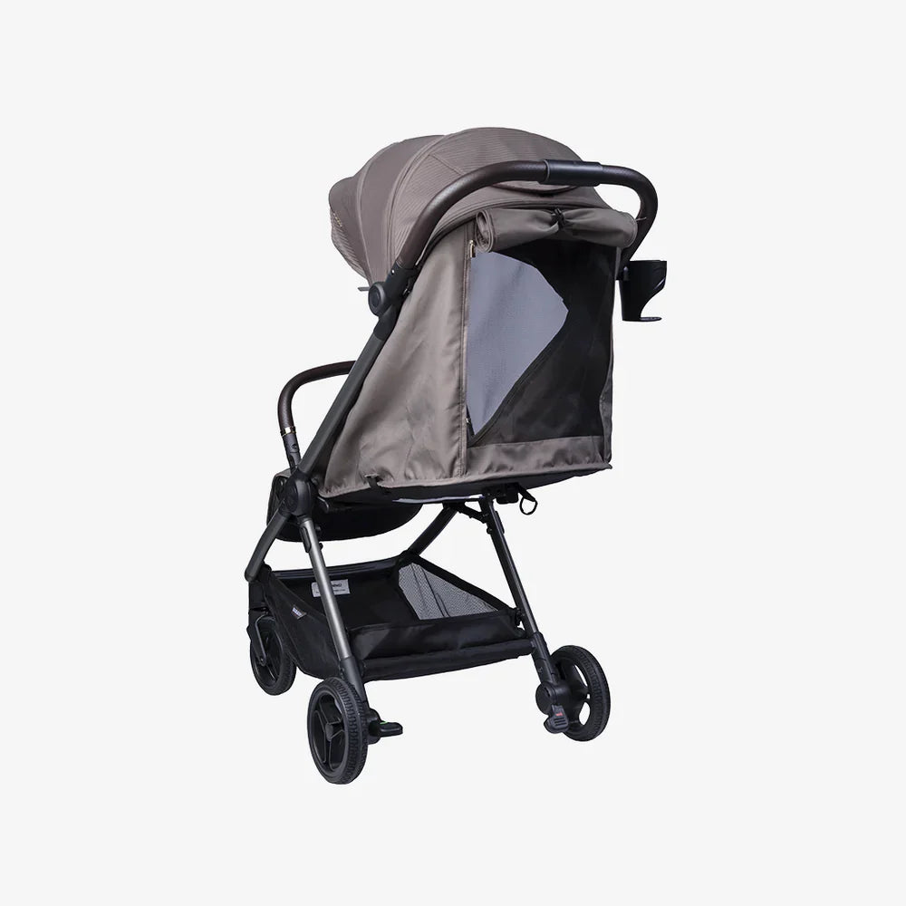 Bababing Auto-Fold Compact Stroller - Minky 5