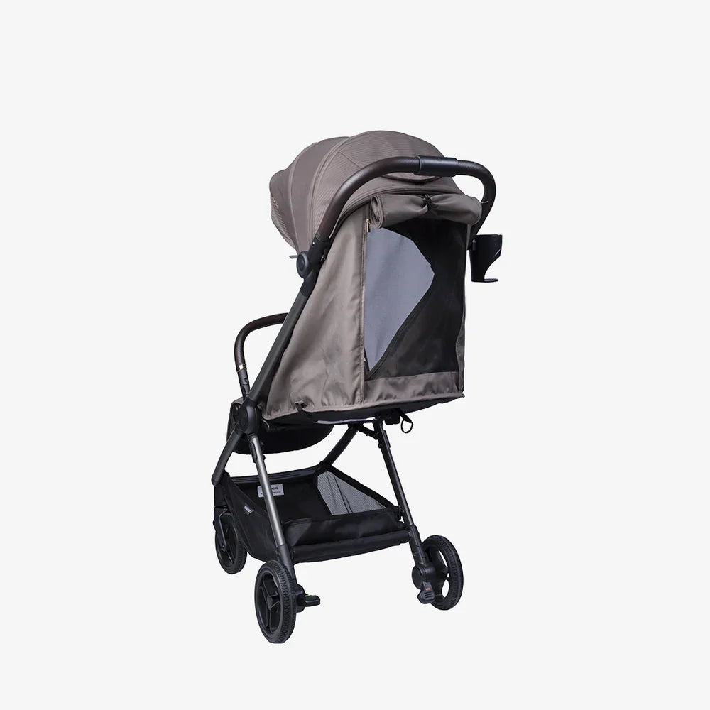 Bababing Auto-Fold Compact Stroller - Minky 7