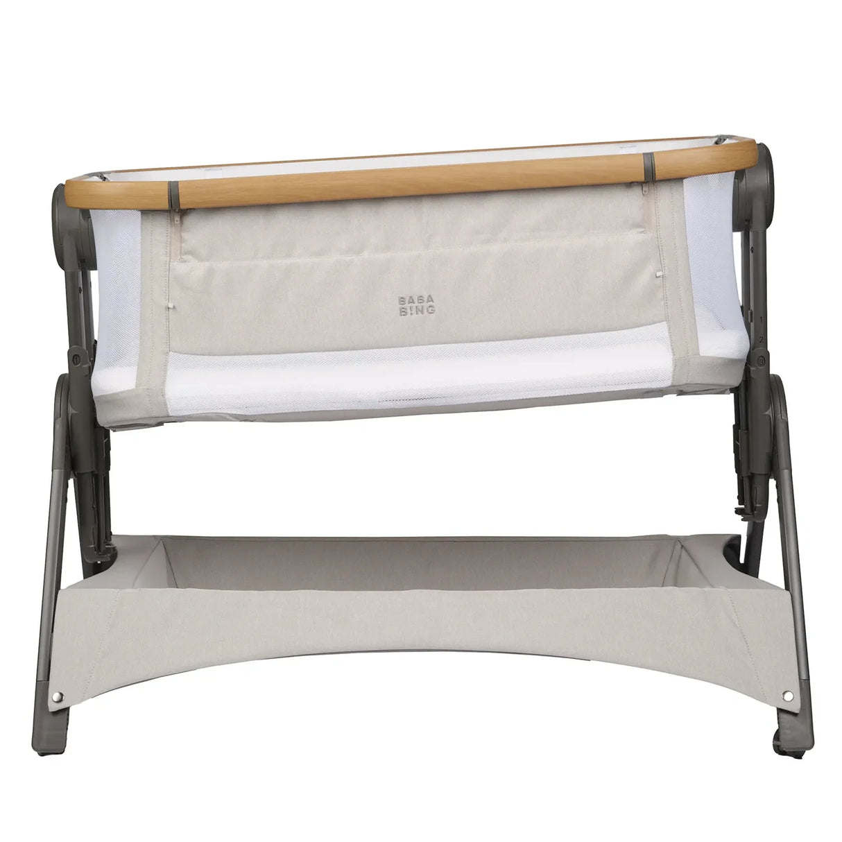 Bababing Bedside & Travel Crib - Beige 2