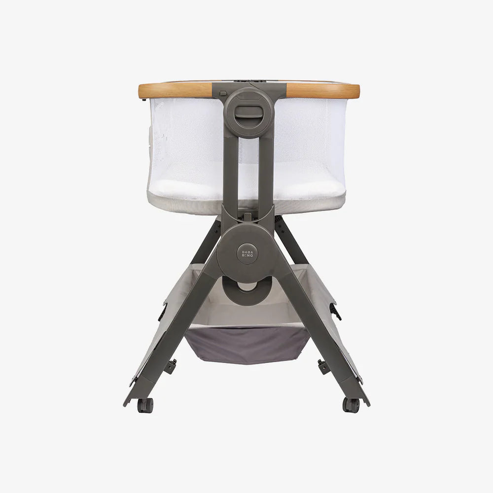 Bababing Bedside & Travel Crib - Beige 8