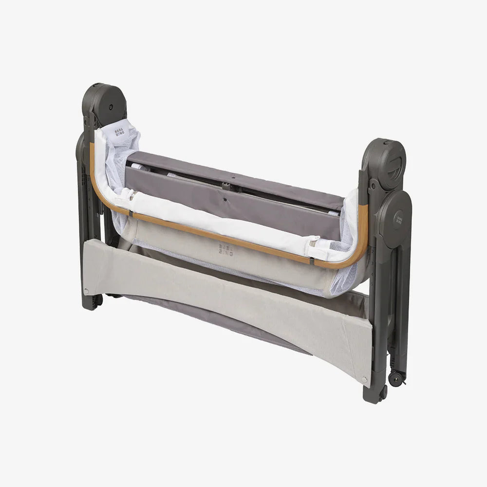 Bababing Bedside & Travel Crib - Beige 11