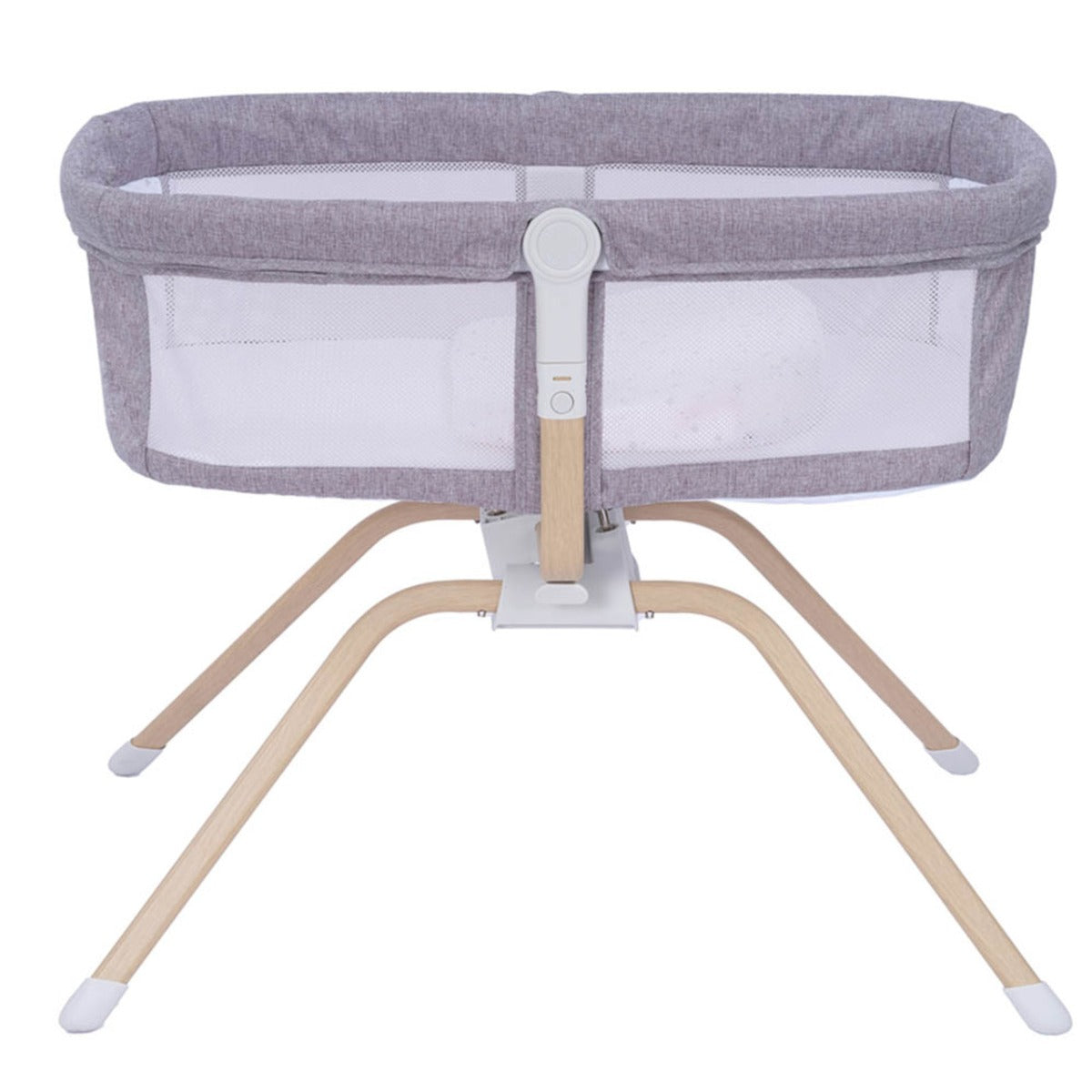 Babymore Air Motion Gliding Crib - Slate