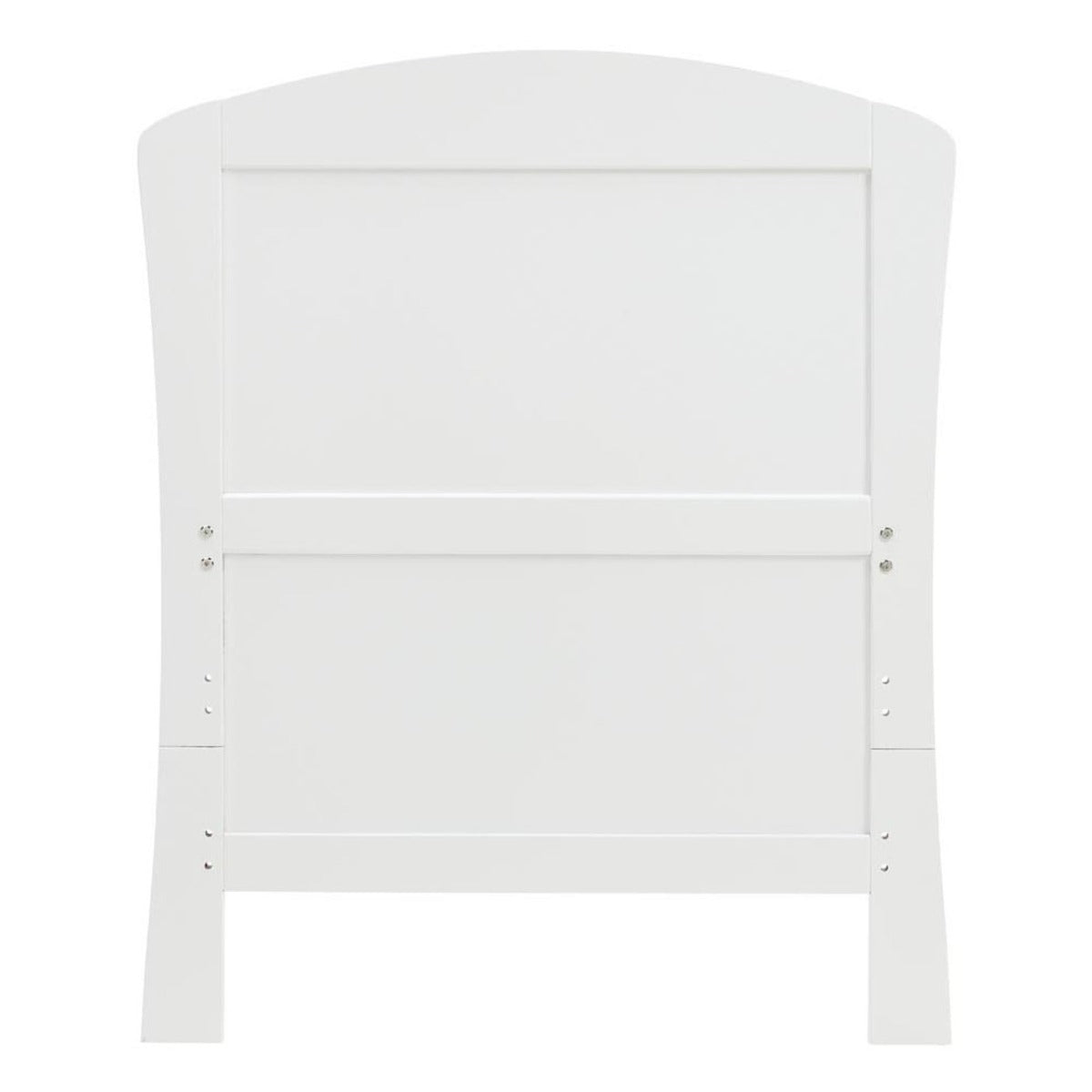 Babymore Aston Drop Side Cot Bed - White