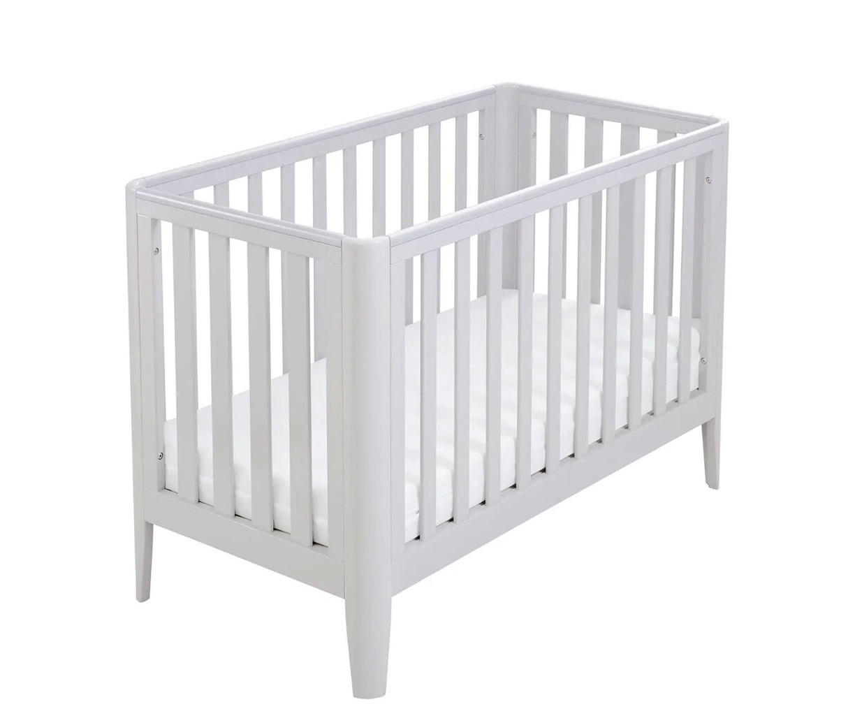 Babymore Iris Cot Bed - Grey