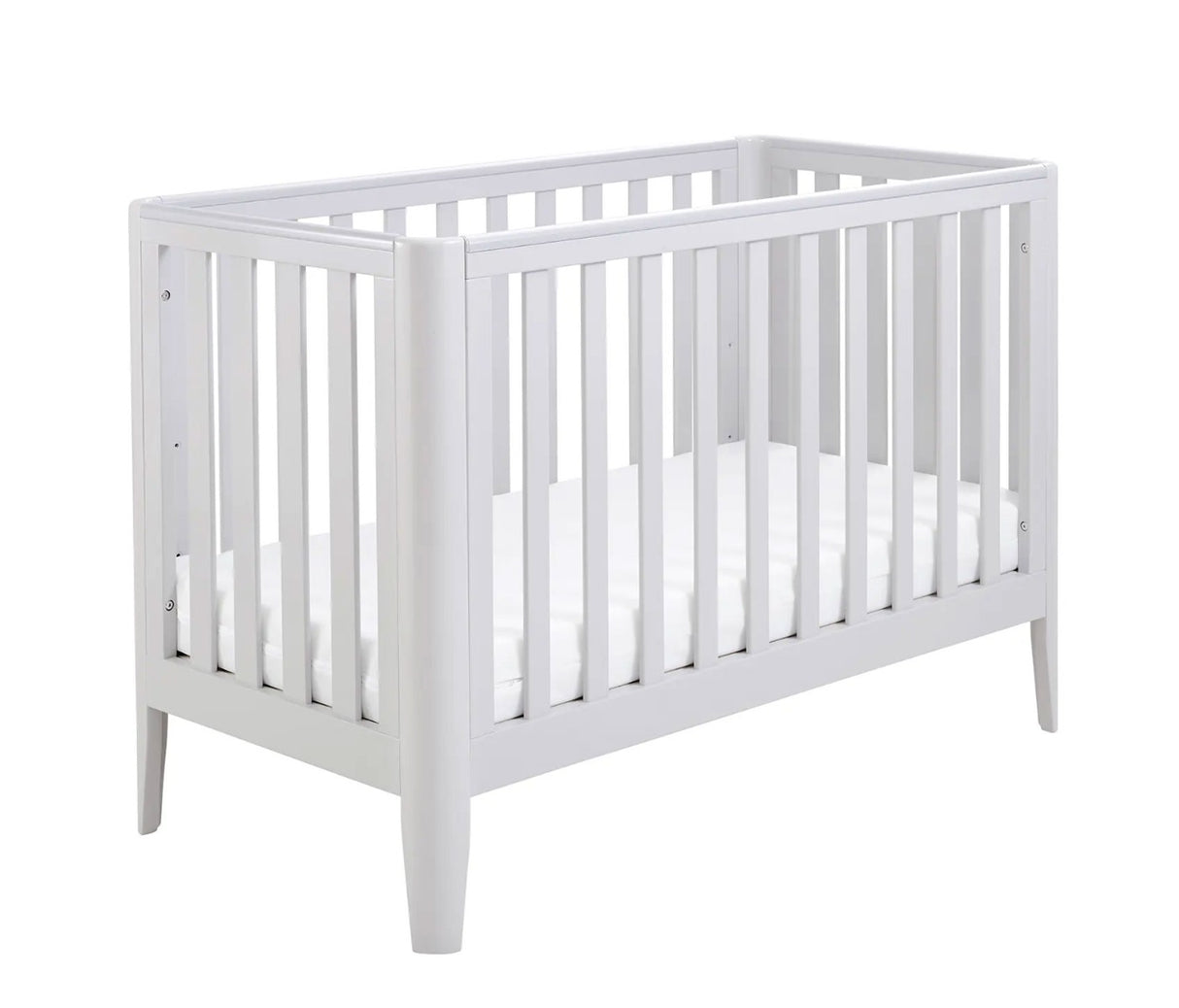 Babymore Iris Cot Bed - Grey