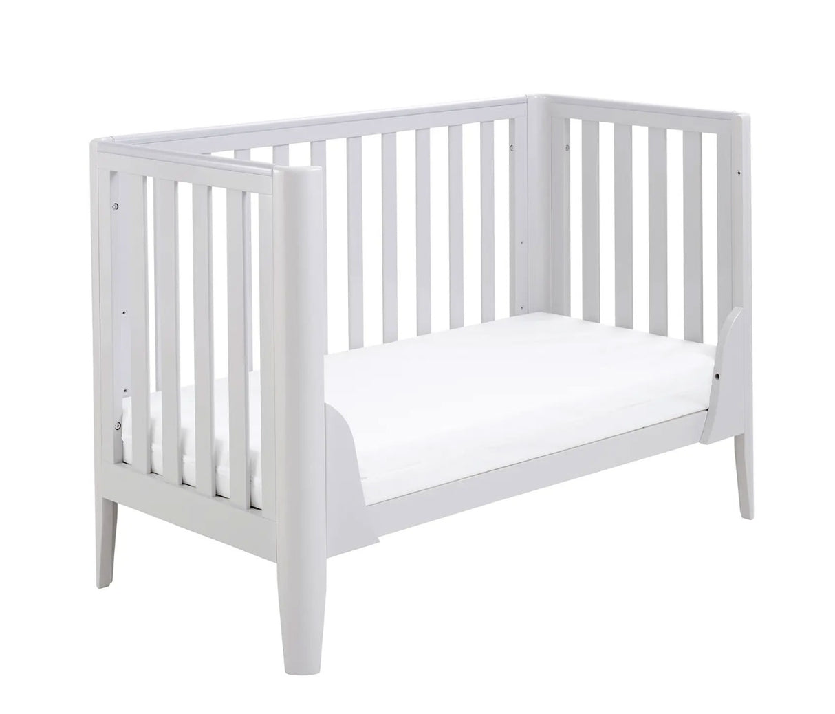 Babymore Iris Cot Bed - Grey