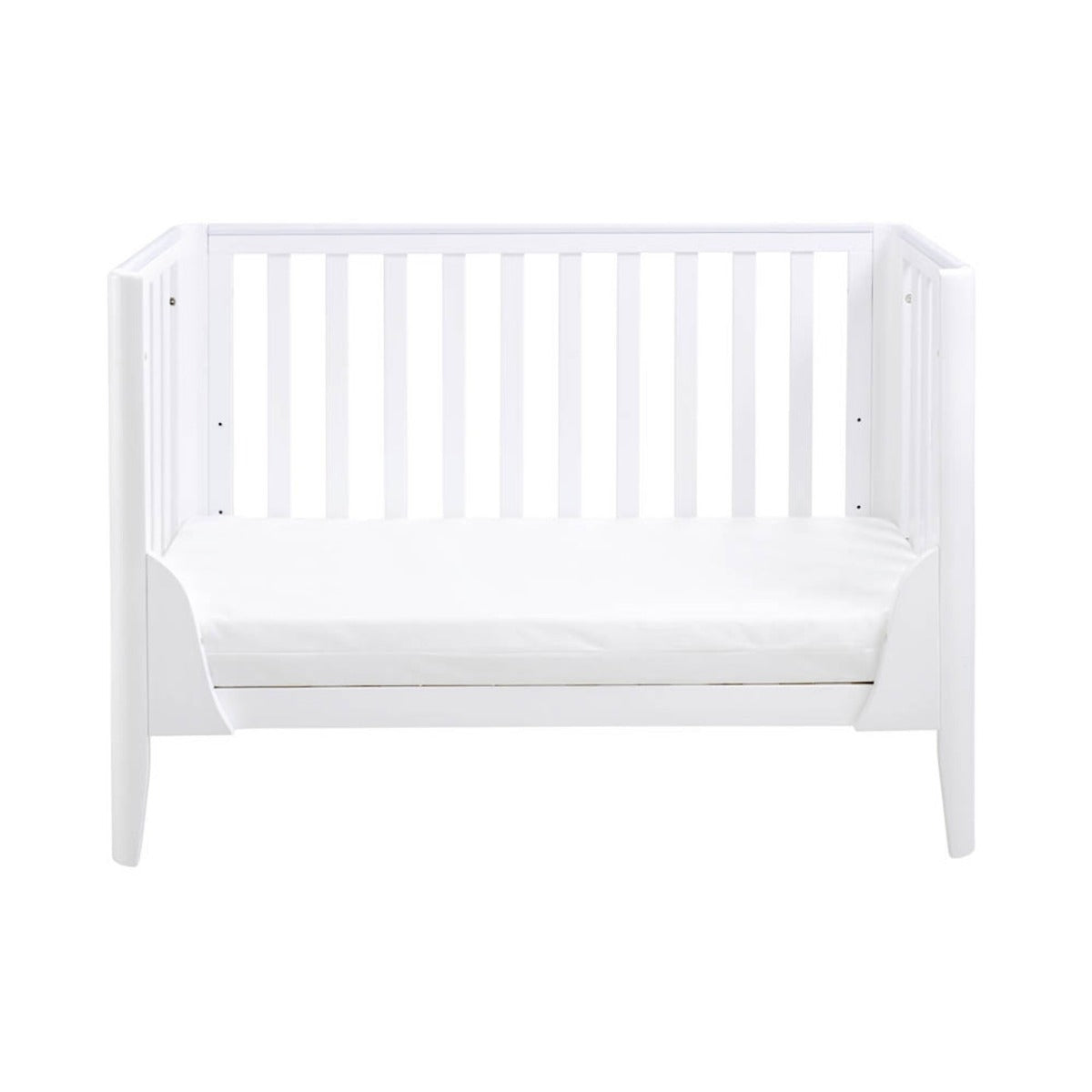 Babymore Iris Cot Bed - White