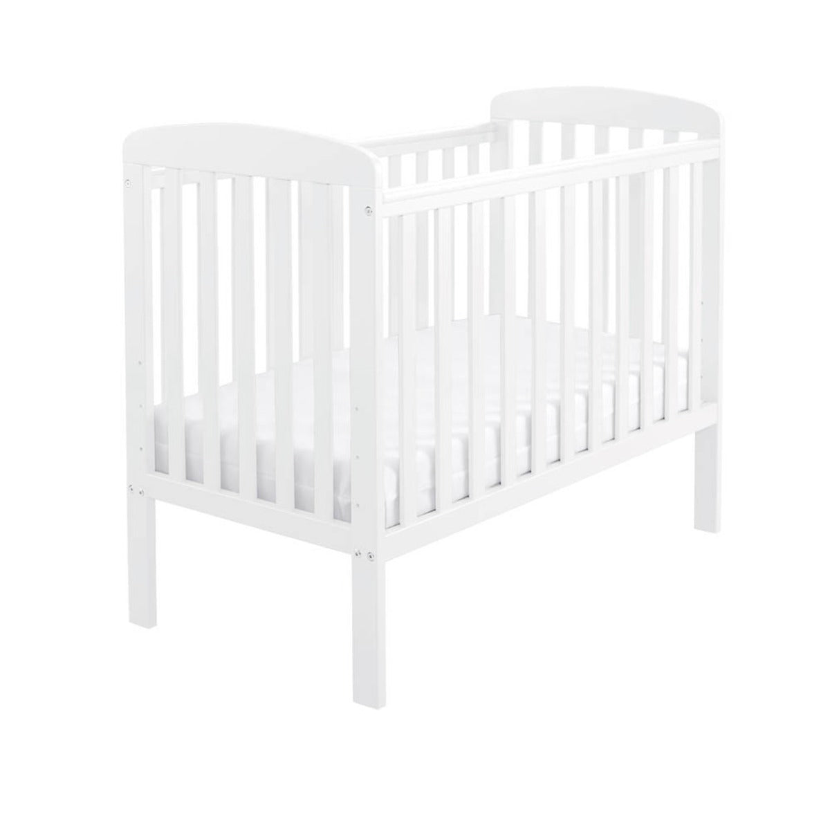 Babymore Space Saver Cot - White