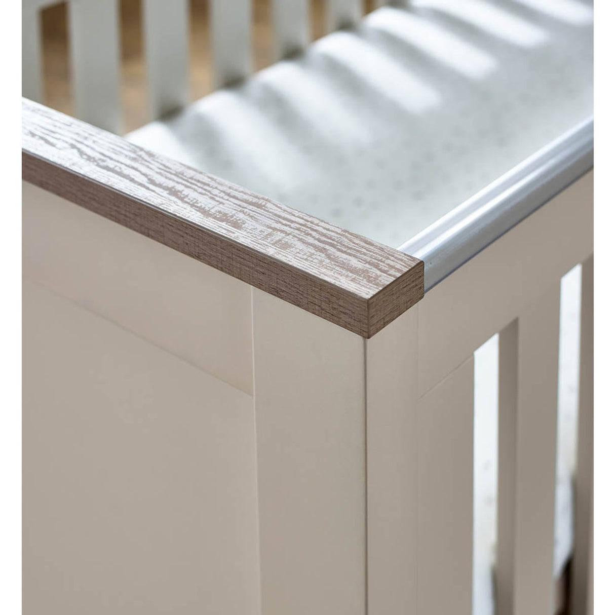 BabyStyle Bordeaux 3-Piece Nursery Furniture Roomset - Oatmeal 27