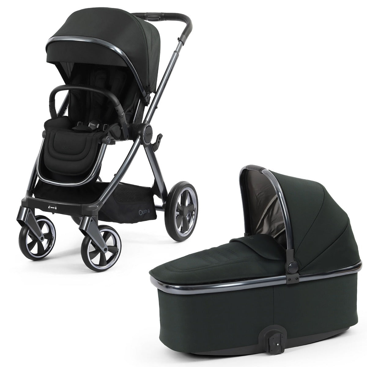 BabyStyle Oyster 4 Ultimate 12 Piece Cybex Cloud T Bundle - Black Olive 15