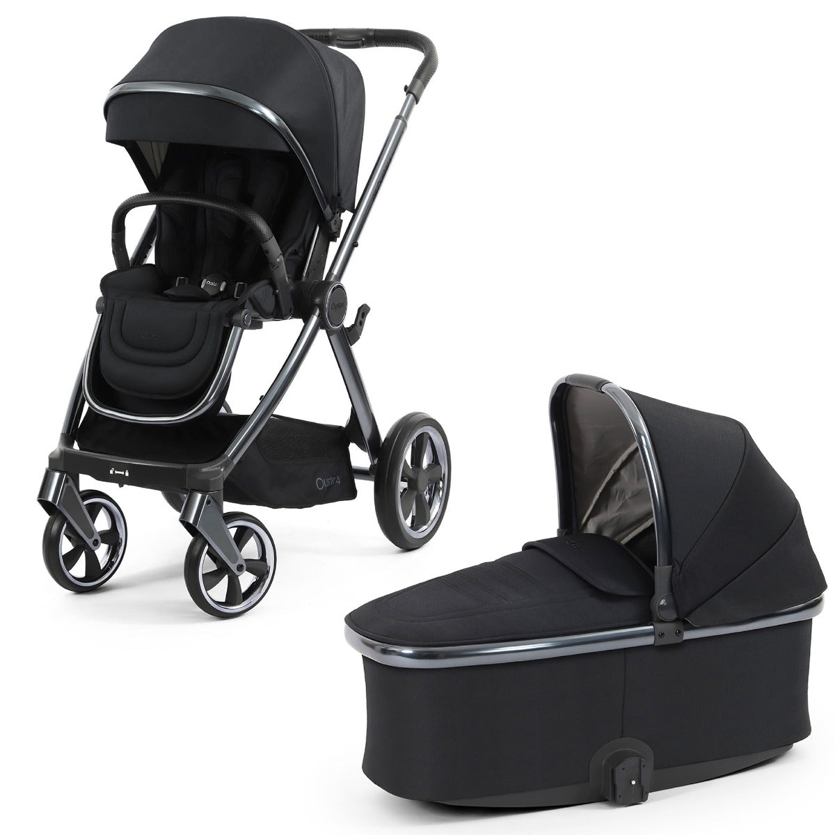 BabyStyle Oyster 4 Essential 5 Piece Capsule 360 Bundle - Carbonite