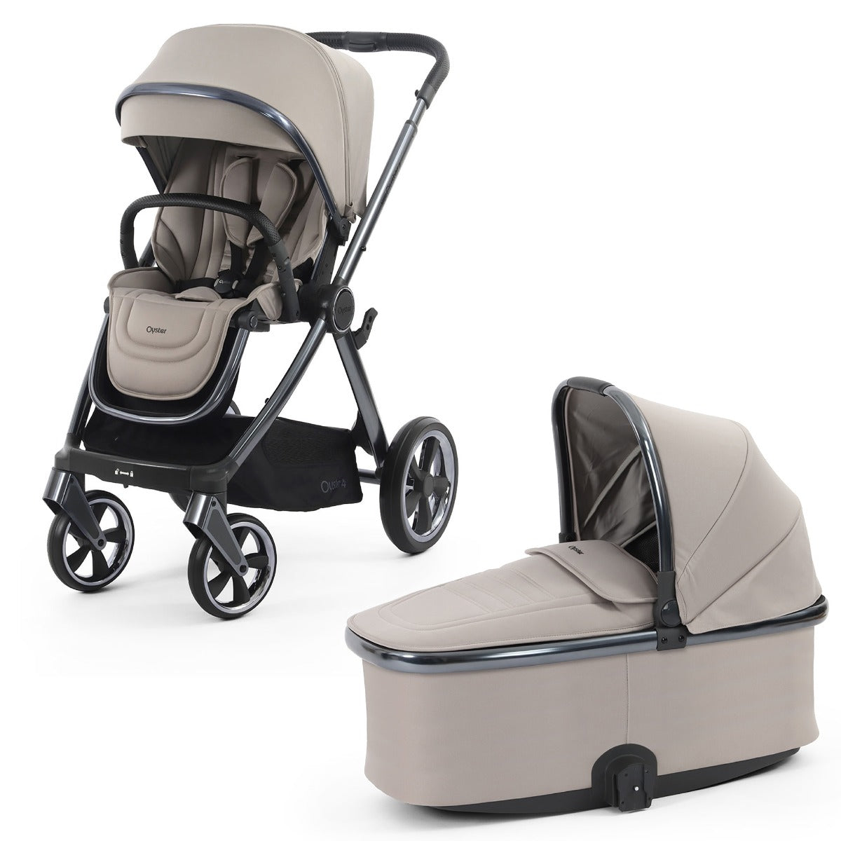 BabyStyle Oyster 4 Ultimate 12 Piece Maxi-Cosi Pebble 360 Pro2 Bundle - Stone 15