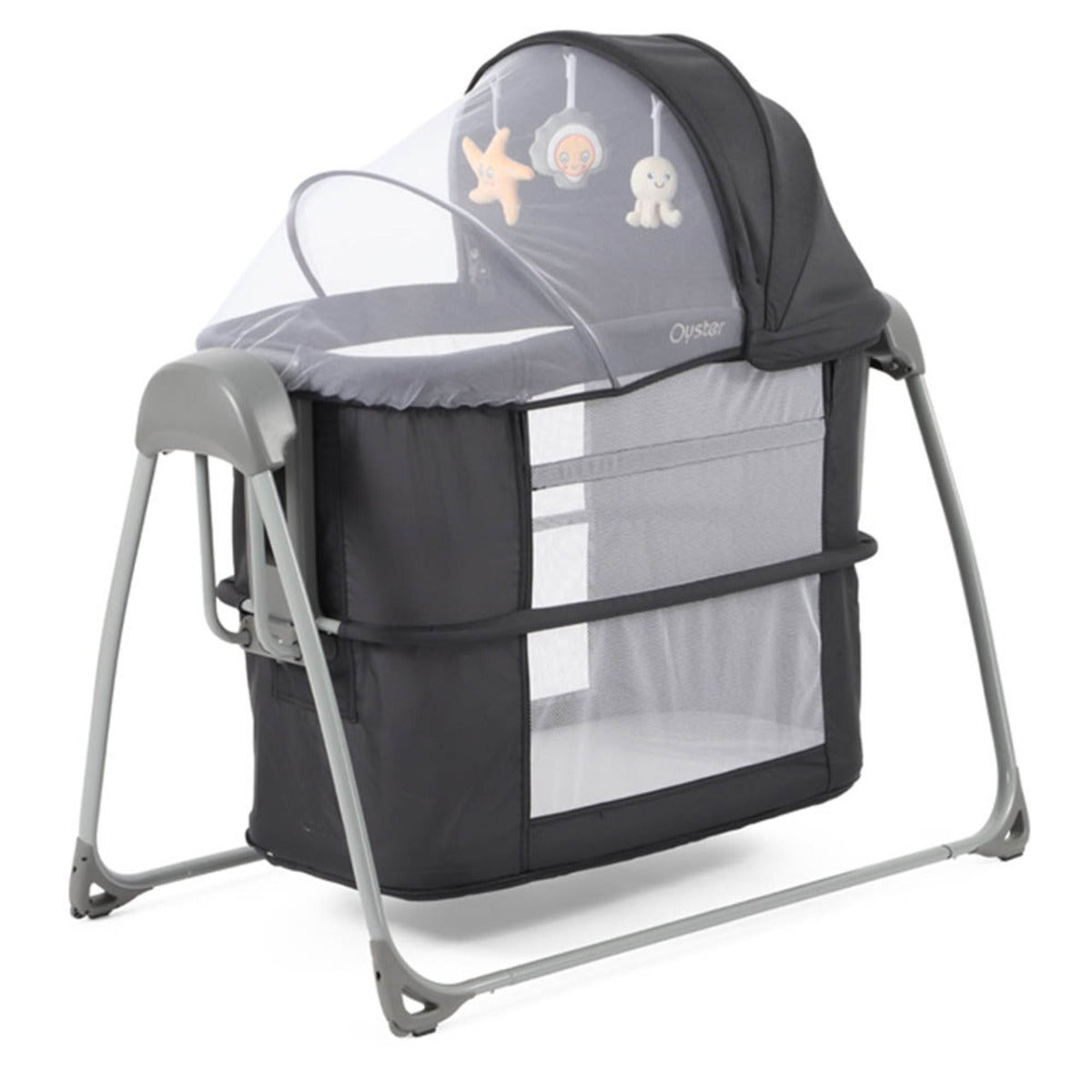 BabyStyle Oyster Home Swinging Crib - Carbonite 7