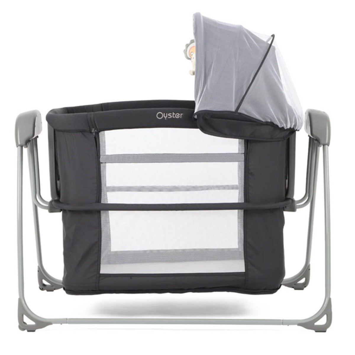 BabyStyle Oyster Home Swinging Crib - Carbonite 13