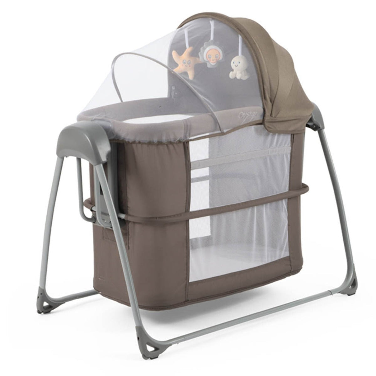 BabyStyle Oyster Home Swinging Crib - Mink 8