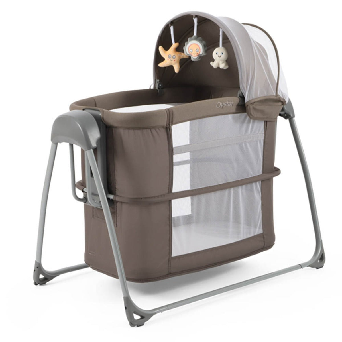 BabyStyle Oyster Home Swinging Crib - Mink 9