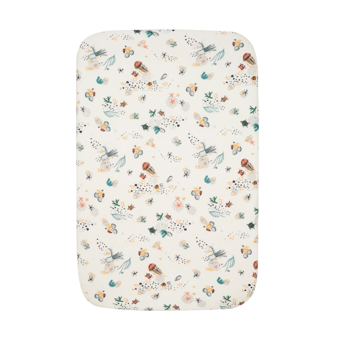 Tutti Bambini Bedside Crib Fitted Sheets 2pk - Our Planet