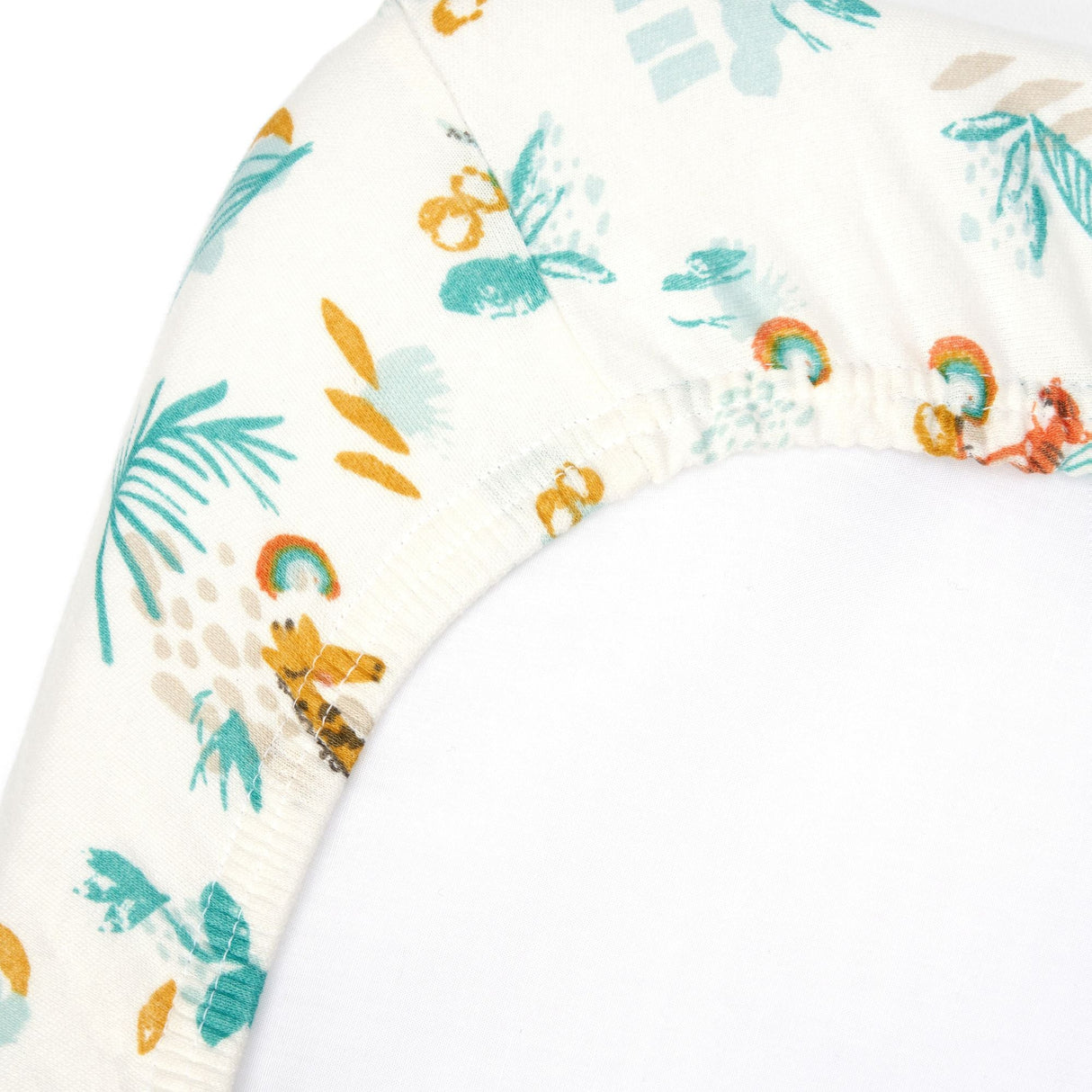 Tutti Bambini Bedside Crib Fitted Sheets 2pk - Run Wild