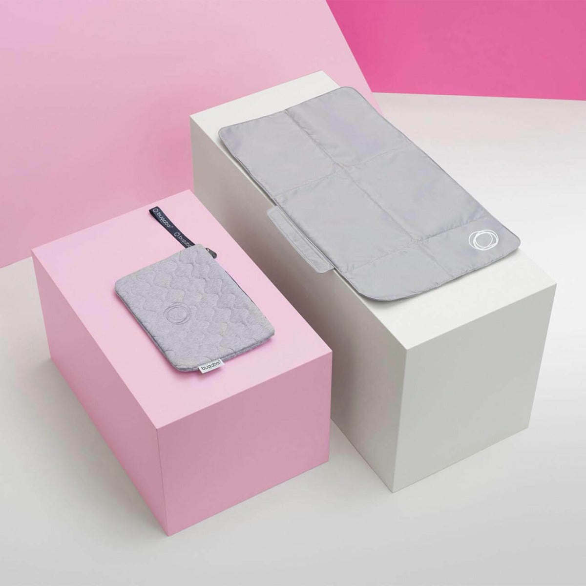 Bugaboo Changing Clutch Bag - Light Grey Melange 8