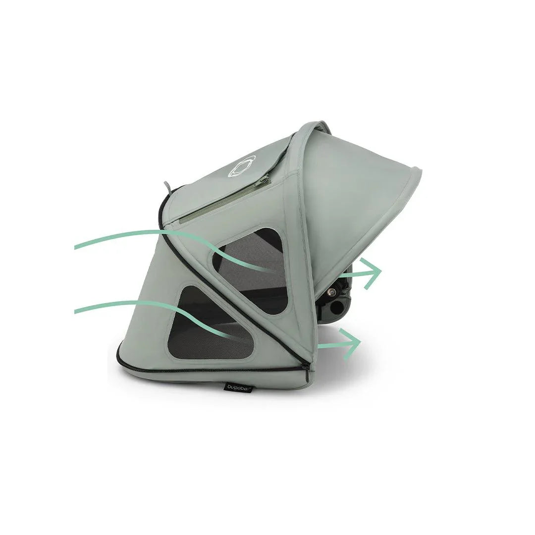 Bugaboo Dragonfly Breezy Sun Canopy - Pine Green 4