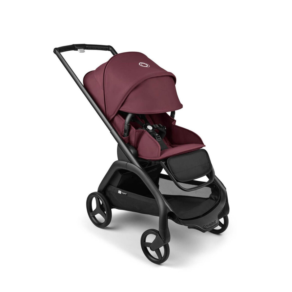 Bugaboo Dragonfly Ultimate Maxi-Cosi Cabriofix i-Size Travel System Bundle - Black/Dark Cherry 26