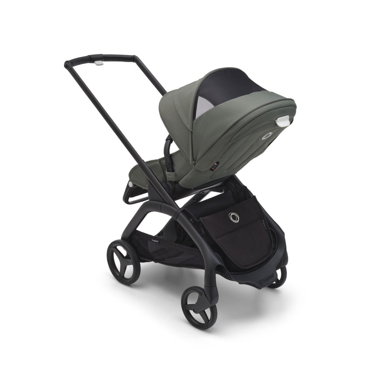 Bugaboo Dragonfly Ultimate Turtle Air 360 Travel System Bundle - Black/Forest Green 3