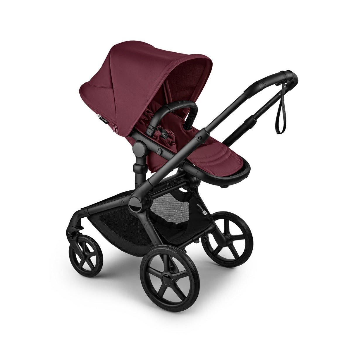 Bugaboo Fox 5 Renew with Maxi-Cosi Cabriofix iSize Travel System Bundle - Dark Cherry 4