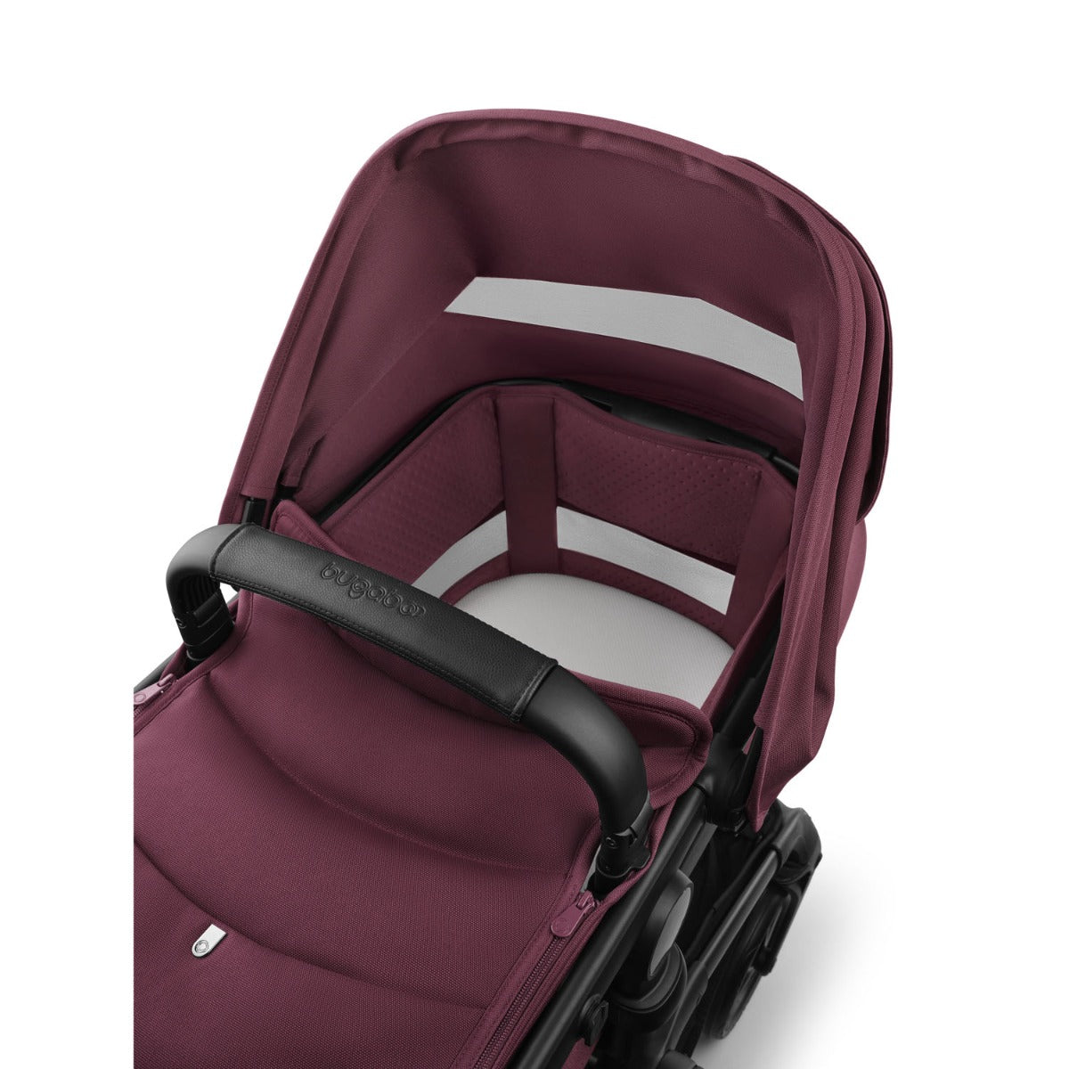 Bugaboo Fox 5 Renew Essential Pushchair Bundle - Dark Cherry 10