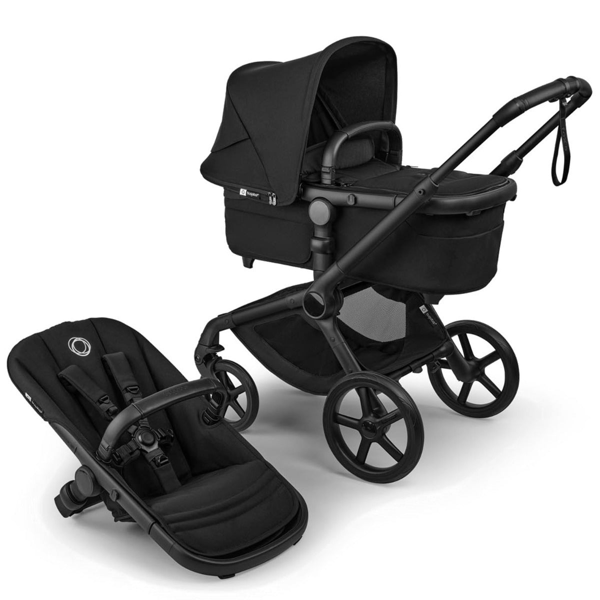 Bugaboo Fox 5 Renew with Turtle Air 360 Travel System Bundle - Heritage Black 7