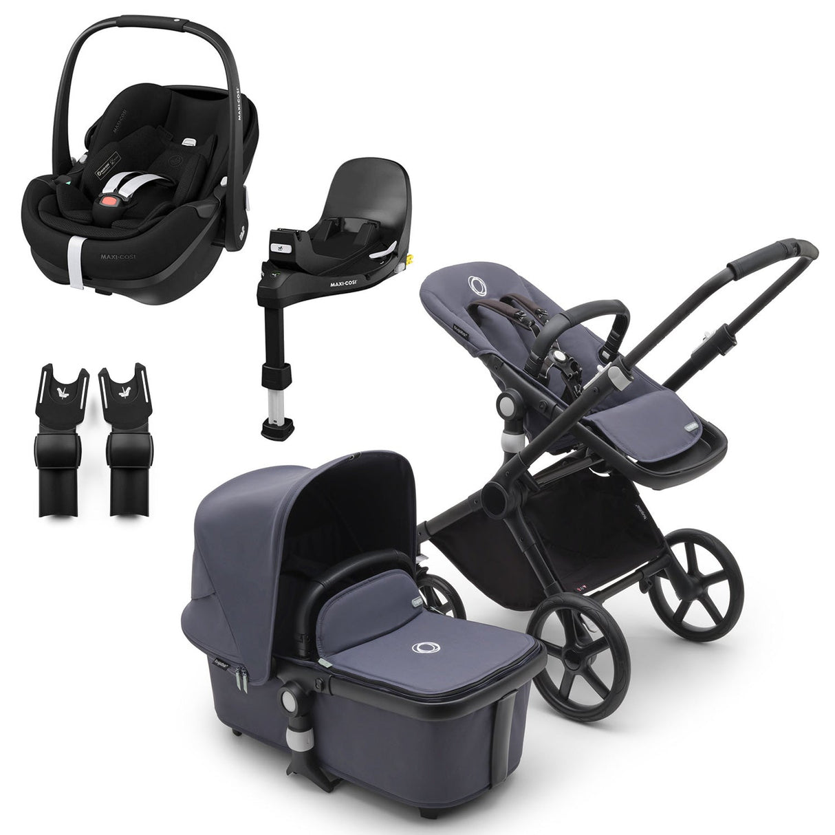 Bugaboo Fox Cub with Maxi-Cosi Pebble 360 Pro2 & Familyfix 360 Pro Base 9