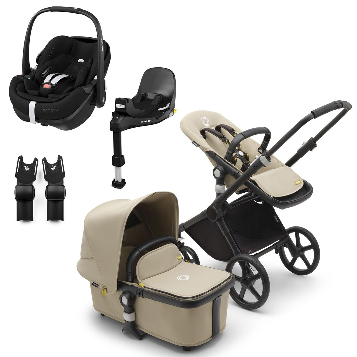 Bugaboo Fox Cub with Maxi-Cosi Pebble 360 Pro2 & Familyfix 360 Pro Base 11