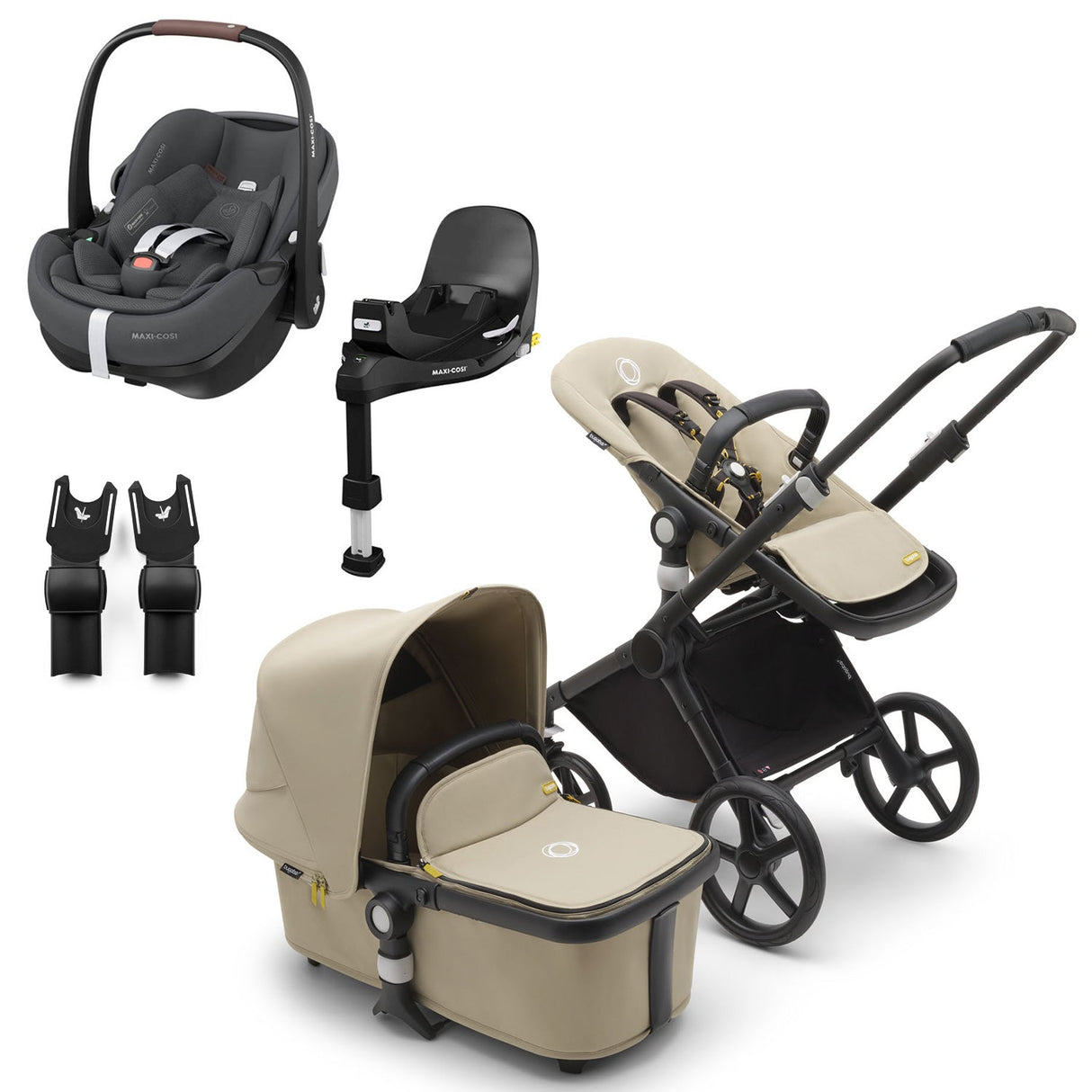Bugaboo Fox Cub with Maxi-Cosi Pebble 360 Pro2 & Familyfix 360 Pro Base 6